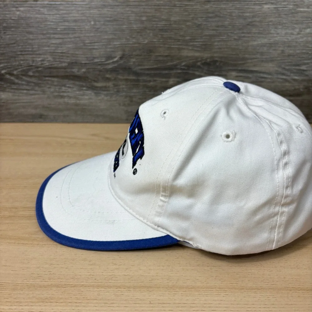 Vintage Kentucky Wildcats‎ Hat Cap Snap Back White Blue Embroidered Adjustable